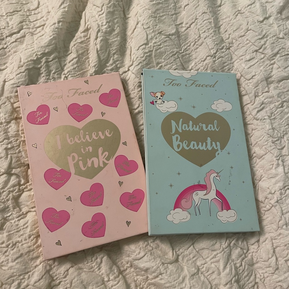 Too Faced Pink and Blue Bath & Body Collection
